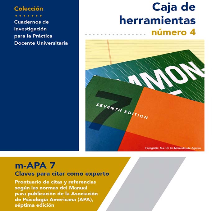 Caja de herramientas No. 4. m-APA 7. Claves para citar como experto